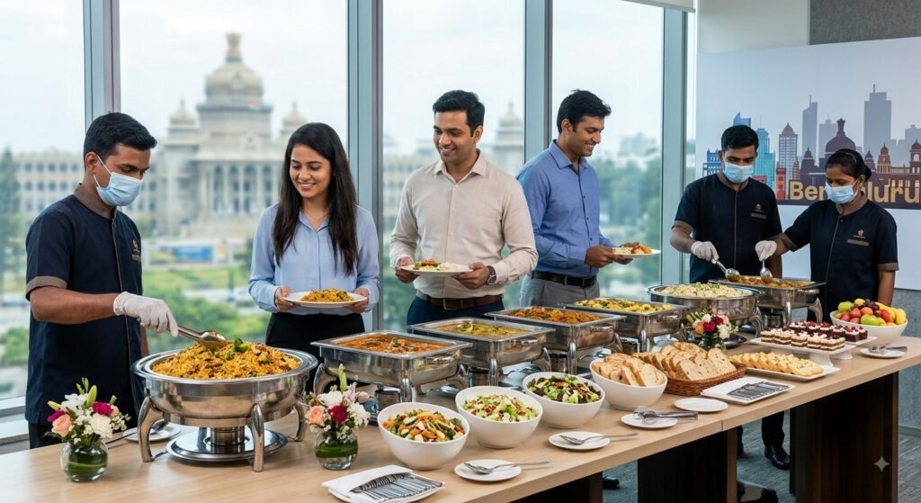 Corporate catering services in Bangalore for business events