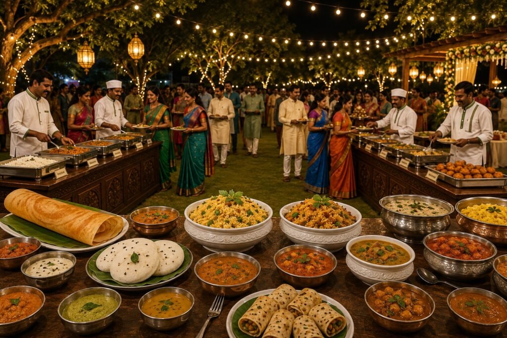 Veg caterers in Rajajinagar serving authentic vegetarian cuisine